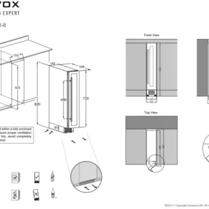 Veinikülmik Dunavox DAUF-8.23SS - Image 4