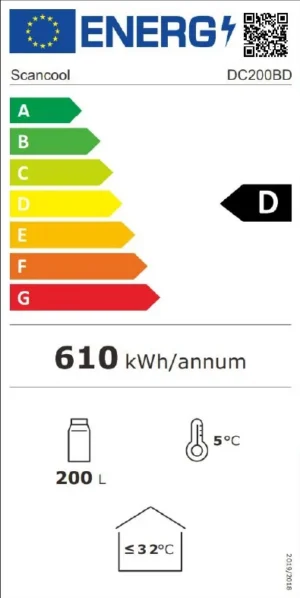 Vitriinkülmik Scandomestic DC200BD - Image 5