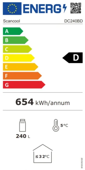 Vitriinkülmik Scandomestic DC240BD - Image 5