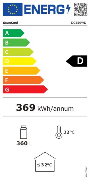 Vitriinkülmik Scandomestic DC389WD - Image 3