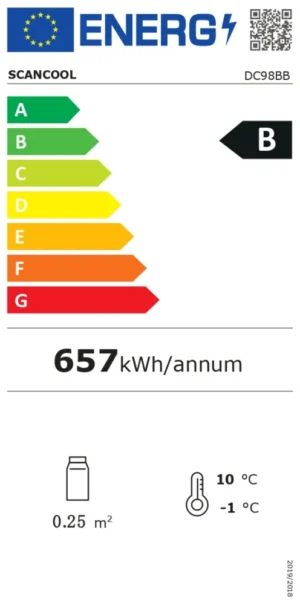 Vitriinkülmik Scandomestic DC98BB - Image 5