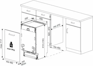 Integreeritav nõudepesumasin Beko DIS35025 - Image 4