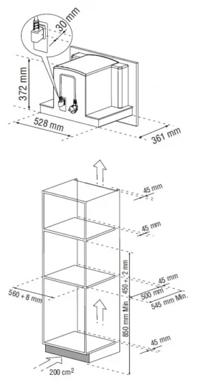 Integreeritav espressomasin De Dietrich DKD4810N - Image 7
