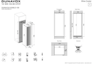 Veinikülmik Dunavox DVN-109.291DB.TO Noble - Image 11