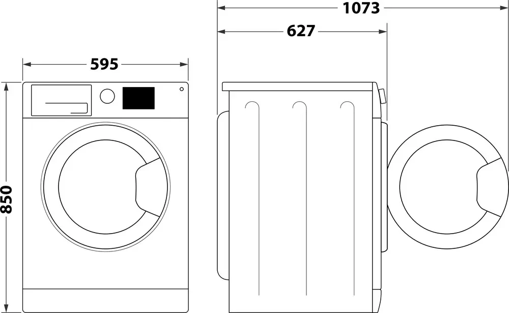 Eestlaetav pesumasin Whirlpool FFB9479BVEE – pilt 6