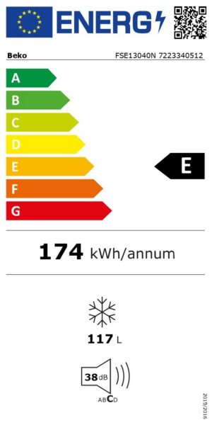 Sügavkülmik Beko FSE13040N - Image 3