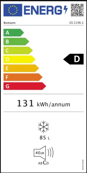 Sügavkülmik Bomann GS2196W, valge - Image 4