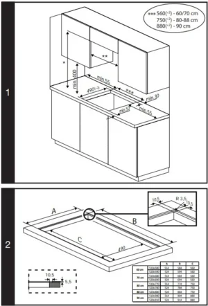Induktsioonplaat Beko HII64200SFMT - Image 7