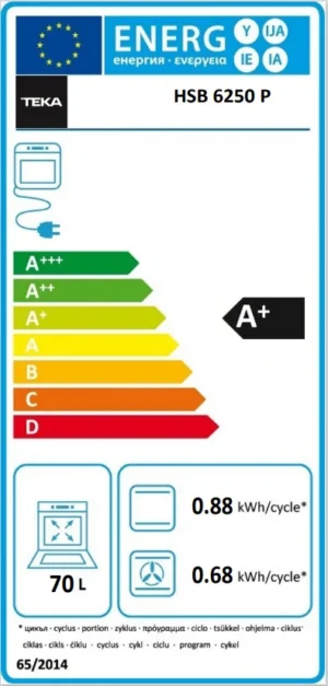 Integreeritav ahi Teka Neo HSB 6250 P WH - Image 4