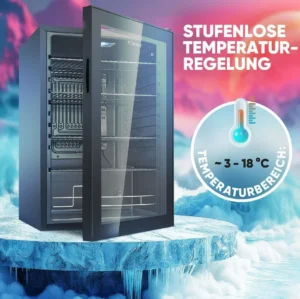 Klaasuksega külmik Bomann KSG7290 - Image 4