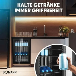 Klaasuksega külmik Bomann KSG7290 - Image 6