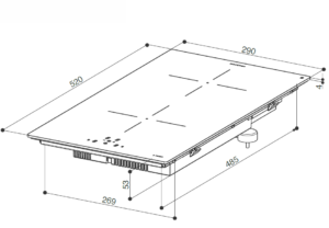 Miniköök valamu ja induktsioonplaadiga - Image 5