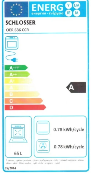 Integreeritav ahi Schlosser OER636CCR - Image 3