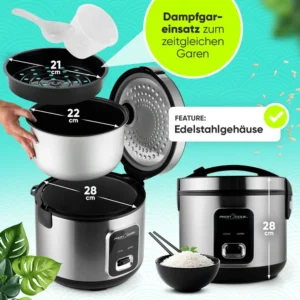 Riisikeetja Proficook PCRK1285 - Image 8