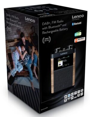 Raadio DAB+, Bluetooth, Lenco PDR060WD - Image 10