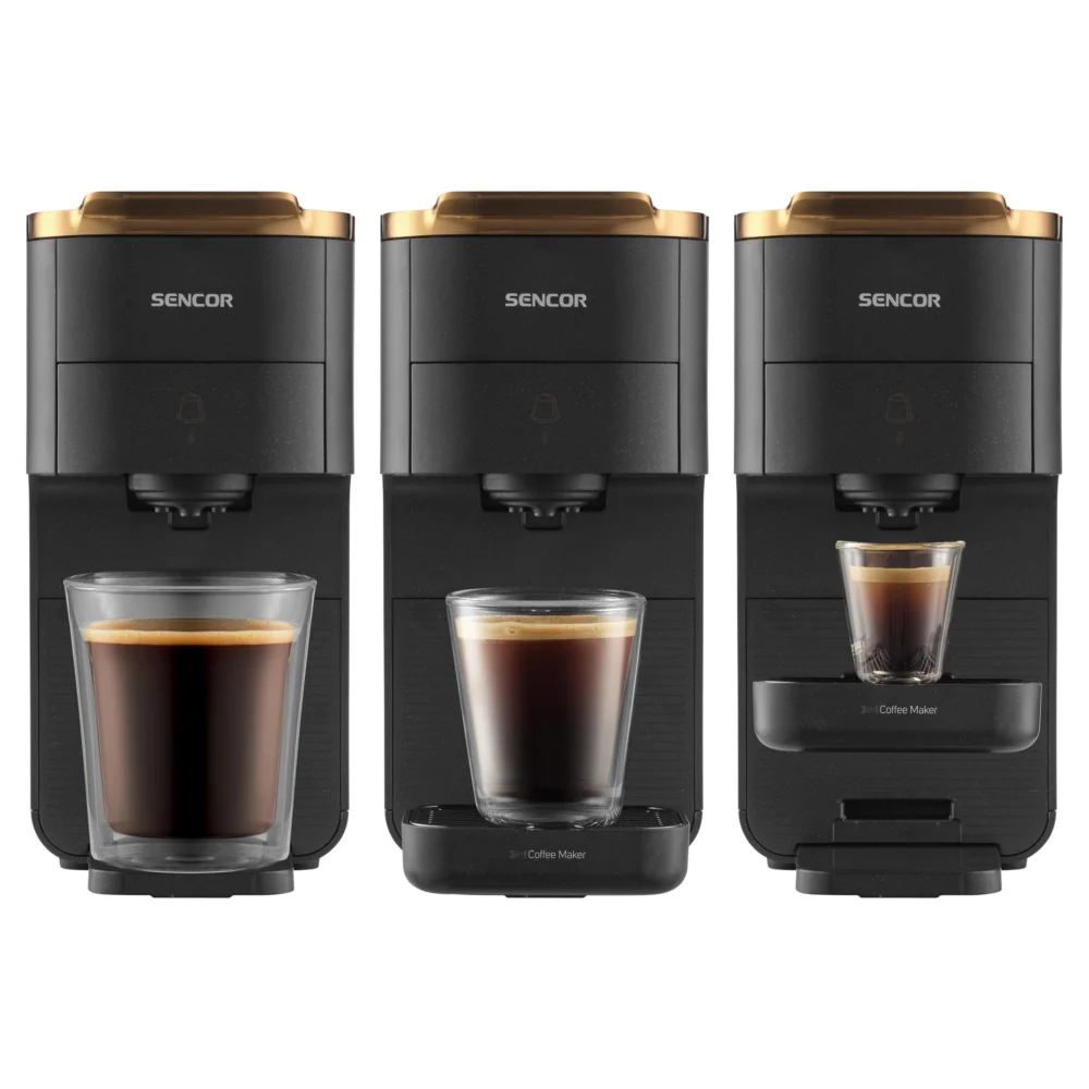 Multi-kapsel 3in 1 kohvimasin Sencor SCC1000BK – pilt 3