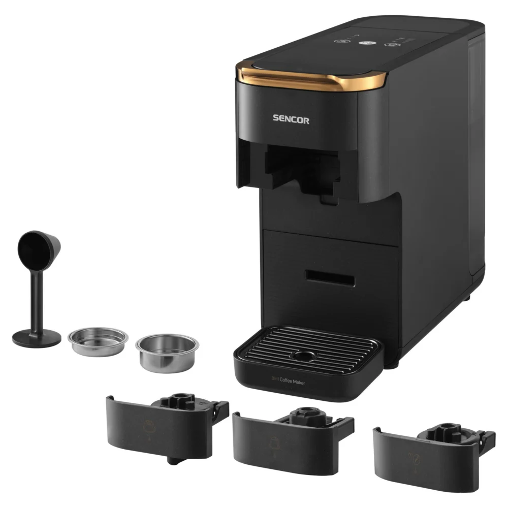 Multi-kapsel 3in 1 kohvimasin Sencor SCC1000BK – pilt 4