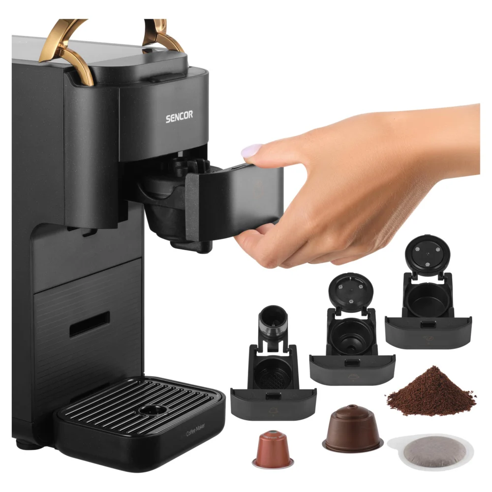 Multi-kapsel 3in 1 kohvimasin Sencor SCC1000BK – pilt 5
