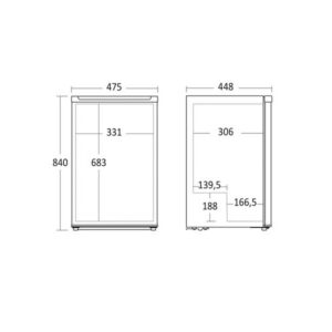 Sügavkülmik Scandomestic SFS61W - Image 5