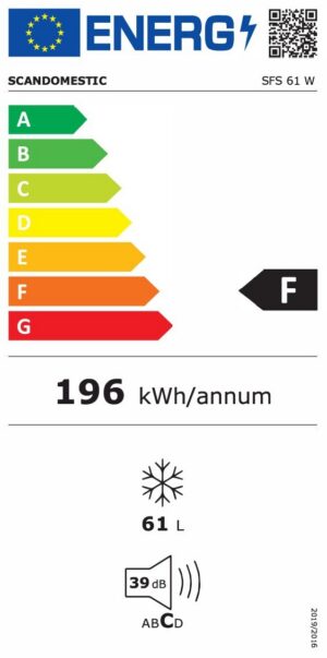 Sügavkülmik Scandomestic SFS61W - Image 6