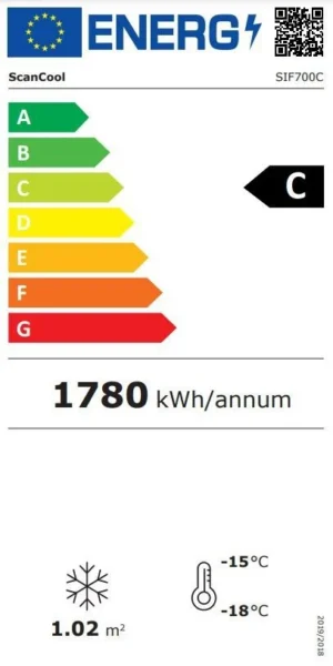 Klaaskaanega sügavkülmik Scandomestic SIF700C - Image 6