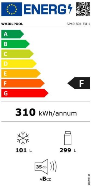 Integreeritav külmik Whirlpool SP40801EU1 - Image 5