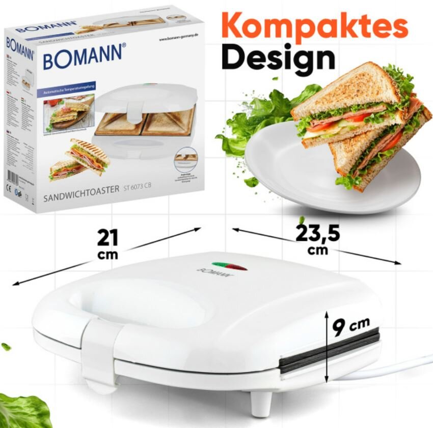 Võileivagrill Bomann ST6073CB – pilt 4