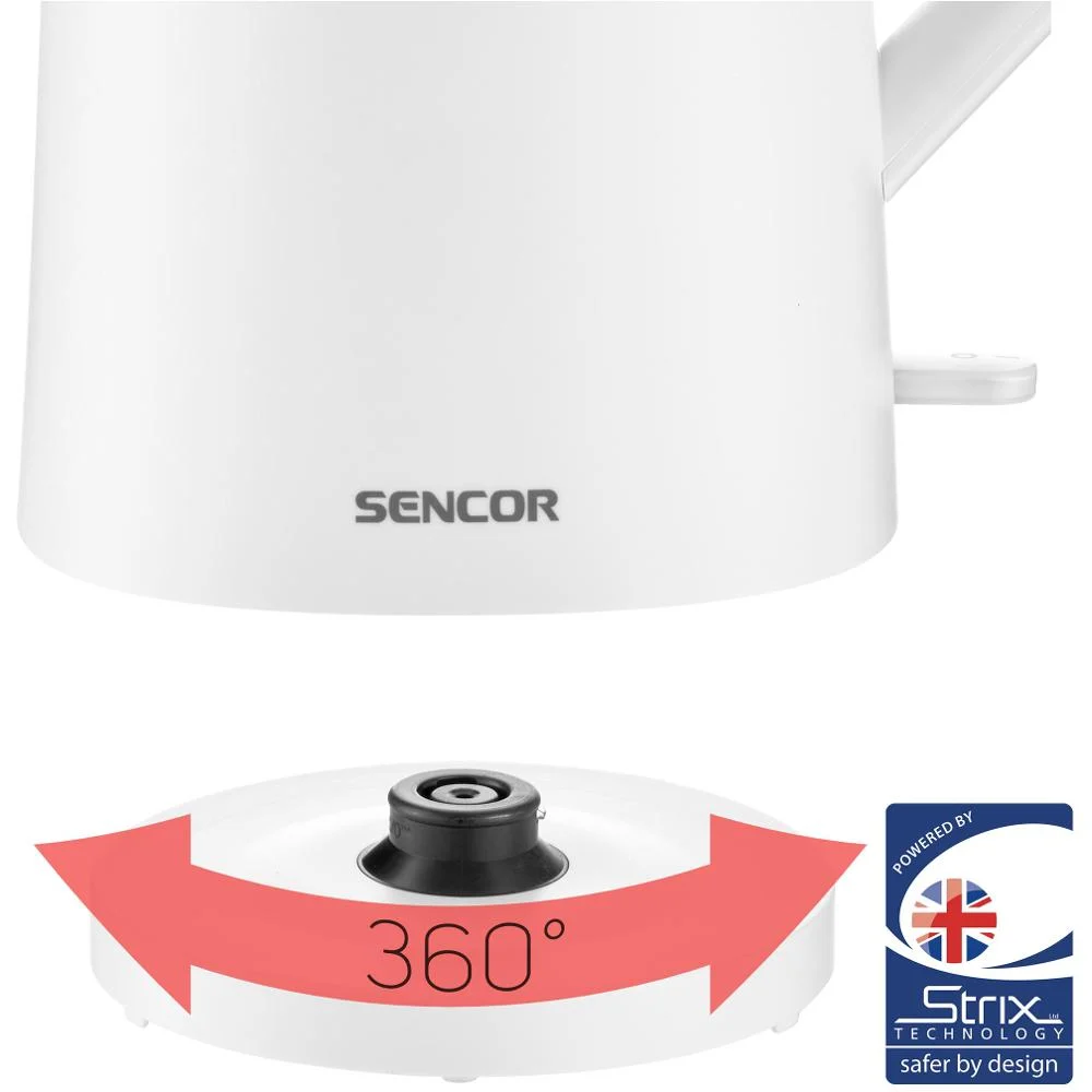 Veekeetja Sencor SWK0550WH, valge – pilt 6