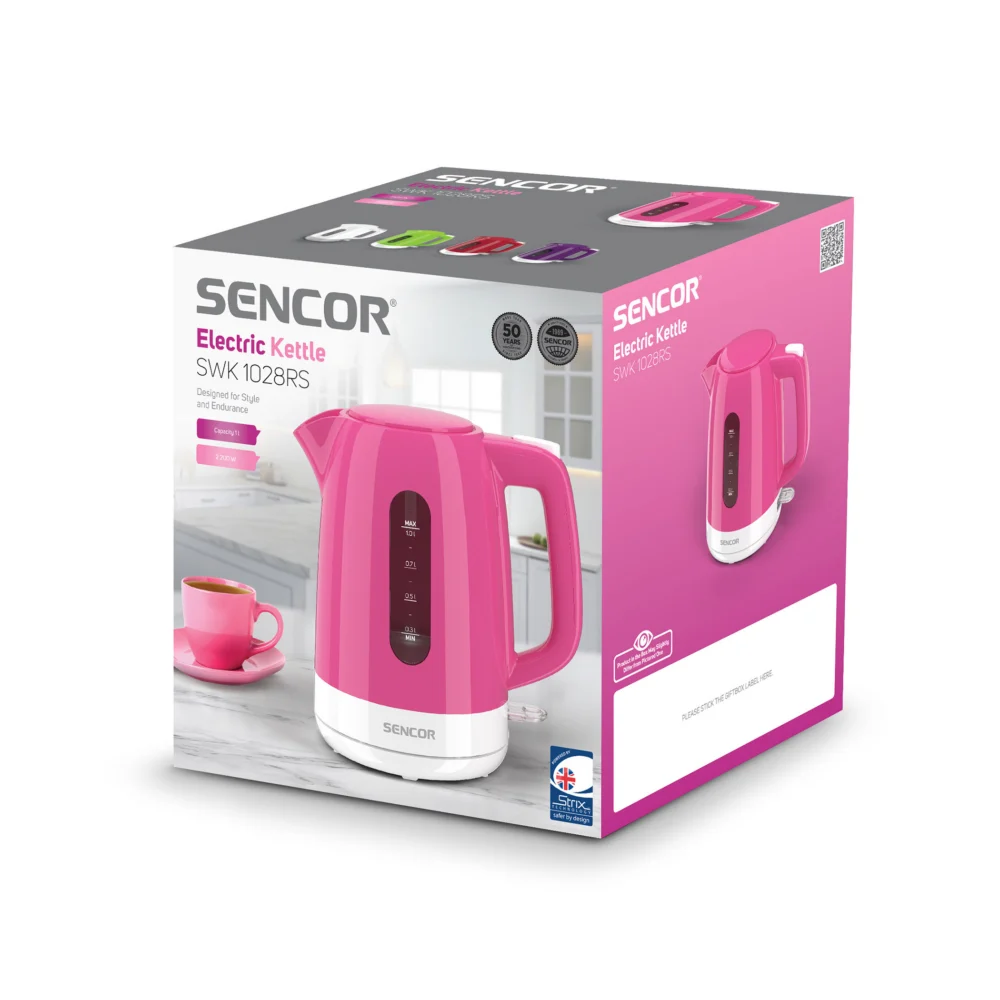 Veekeetja Sencor SWK1028RS, roosa – pilt 7
