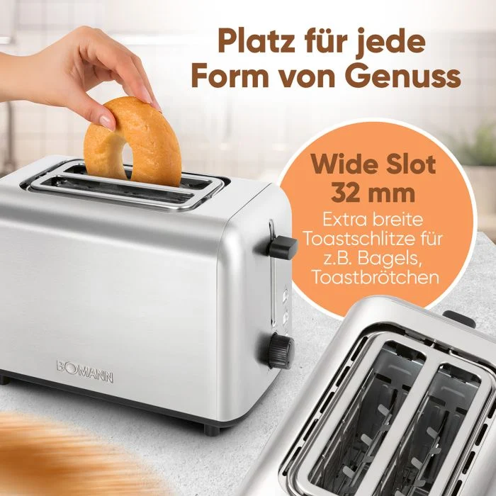Röster Bomann TA6080CB, inox – pilt 4