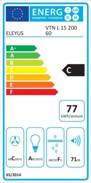 Õhupuhastaja Eleyus VTN L16 200 60BL - Image 5