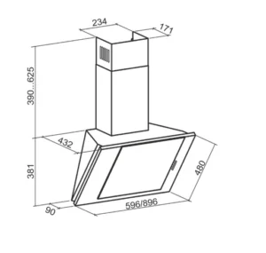 Õhupuhastaja Eleyus VTN L16 200 60BL - Image 6