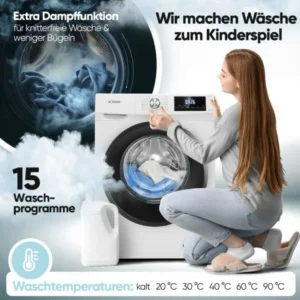 Kuivatiga pesumasin Bomann WAT7186W - Image 4