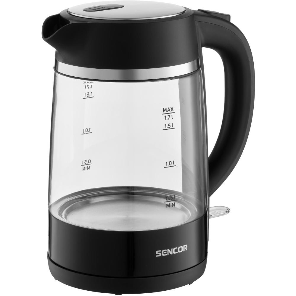 Klaaskorpusega veekeetja Sencor SWK2711BK – pilt 2