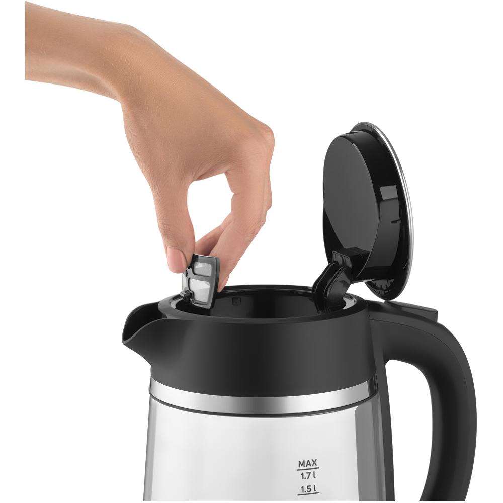 Klaaskorpusega veekeetja Sencor SWK2711BK – pilt 3