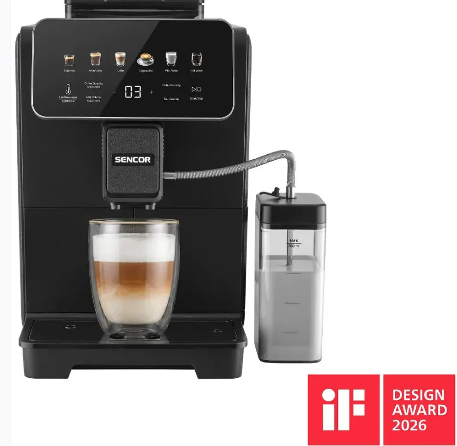 Espressomasin Sencor SES9400BK