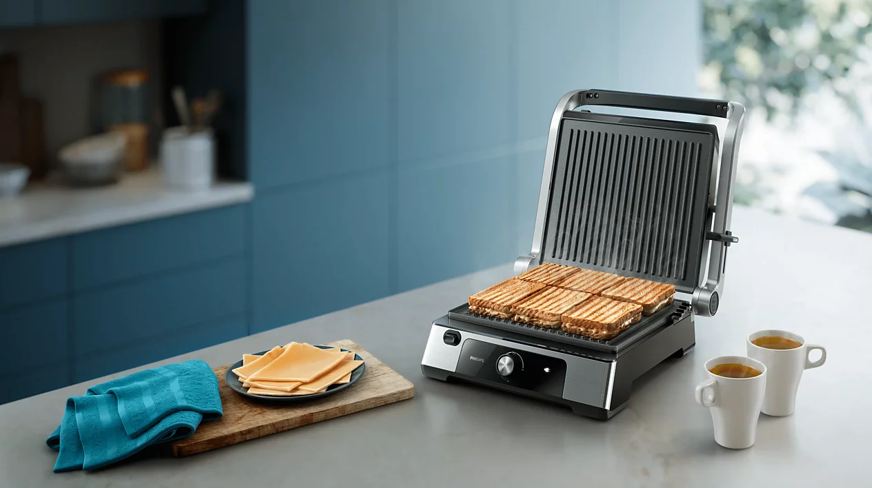 Kontaktgrill Philips HD6301/90 – pilt 5