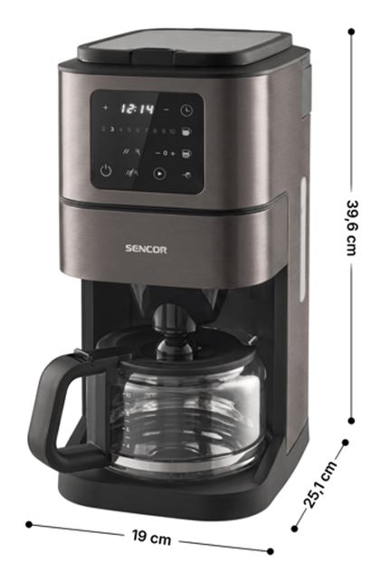 Kohvimasin integreeritud veskiga Sencor SCE7100BK – pilt 2