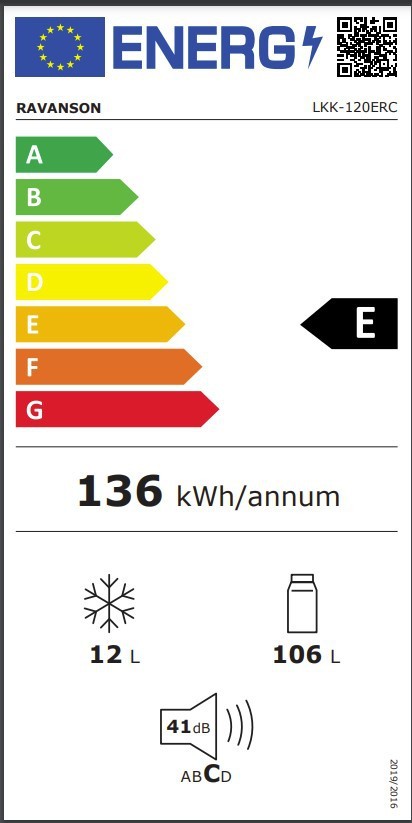 Külmik Ravanson LKK120RM, mündiroheline – pilt 3