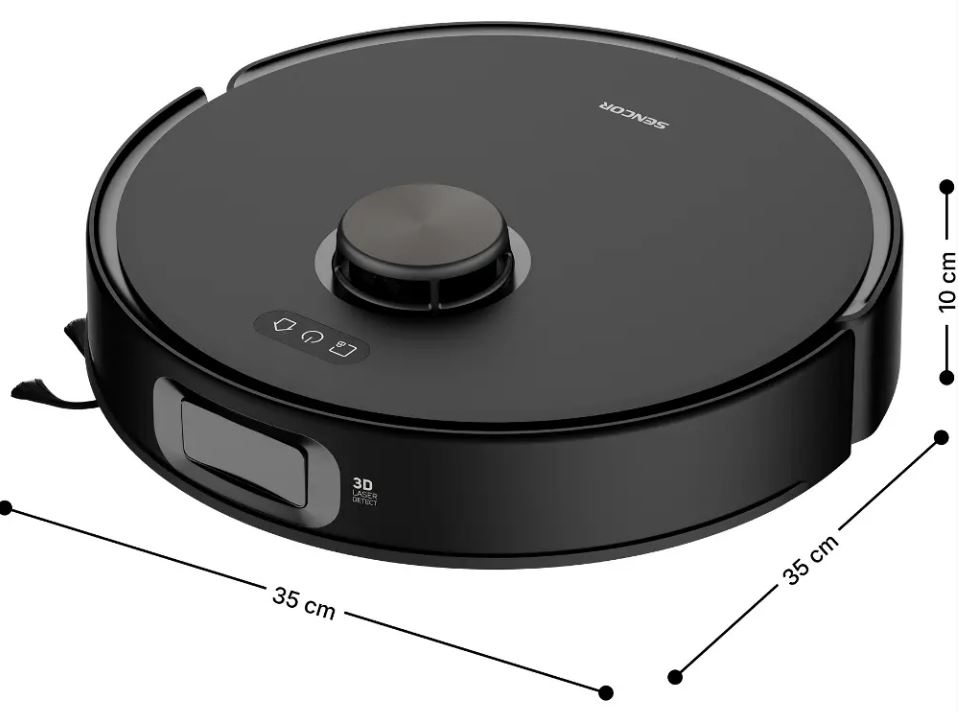 Robottolmuimeja tühjendusjaamaga Sencor SRV9590BK – pilt 3