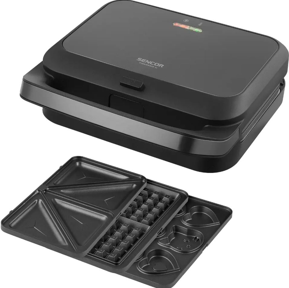 Võileivagrill 3in1 Sencor SSM2200BK – pilt 3